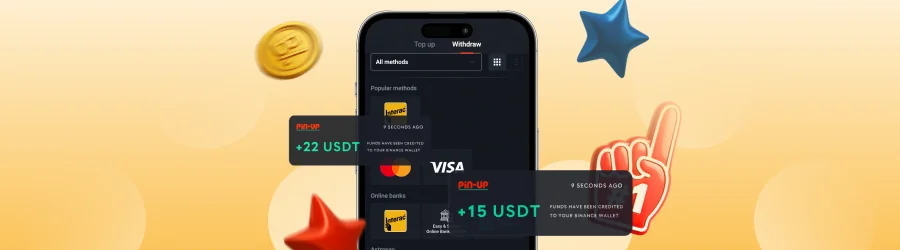 Métodos de Pago en Pin Up Bet